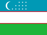Uzbekistan flag
